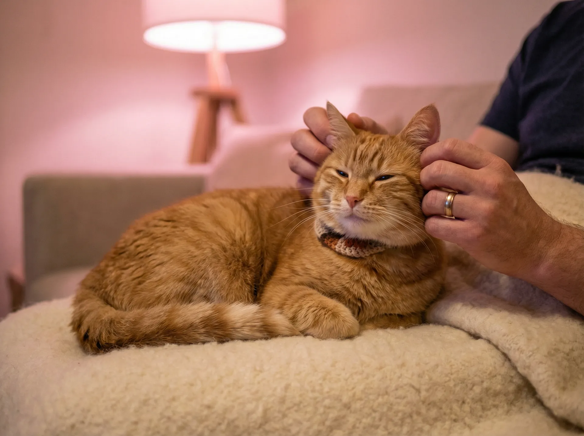 猫咪被温柔抚摸的幸福时刻 - 甜心派泰剧